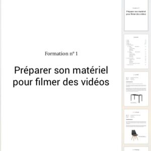 Formation n°1 Préparer son matériel pour filmer des vidéos – Image 2