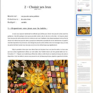 Formation n°2 Se protéger, organiser et choisir ses jeux avant une guidance – Image 3